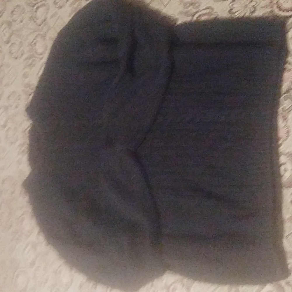 Navy blue mens knit sweater
